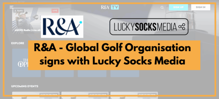 Lucky Socks joins with the R&A to deliver social media guidance to national golfing federations